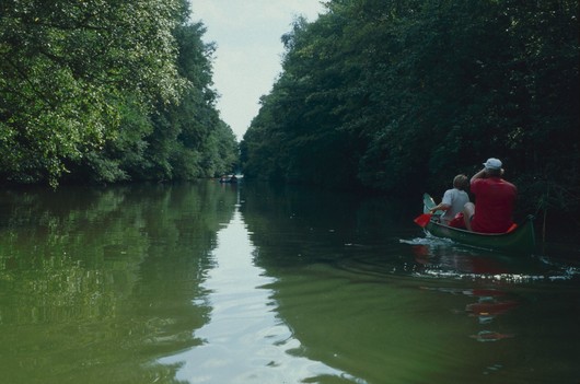 Kanal n&ouml;rdlich des Mirower Sees