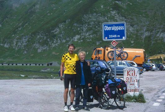 Auf dem Oberalp-Pass