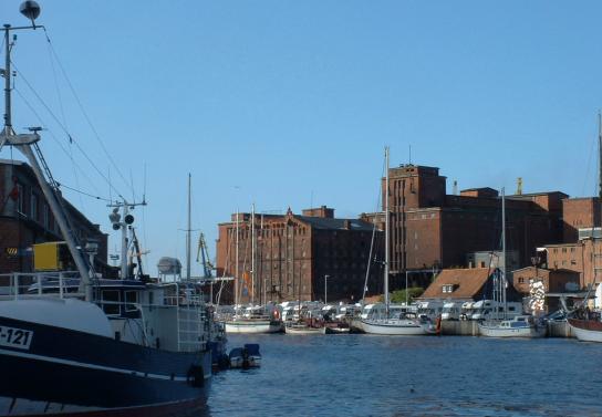 Im Hafen von Wismar
