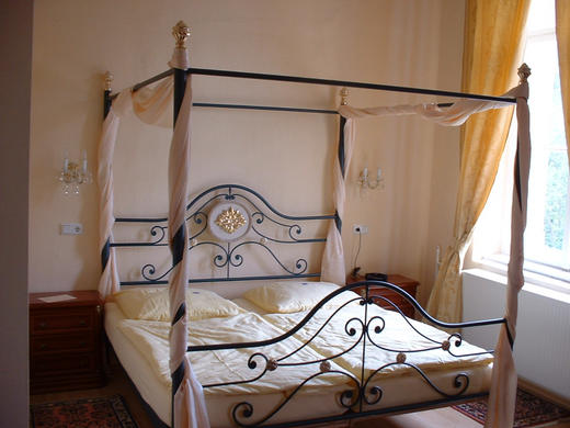 Himmelbett im Schlosshotel