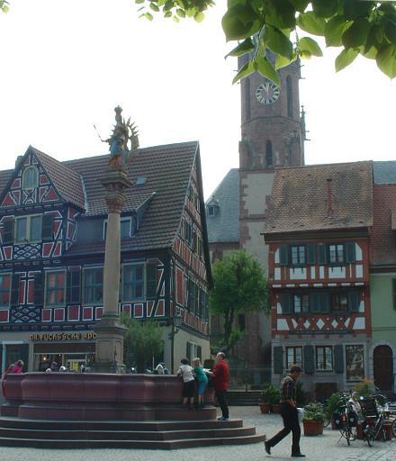 Marktplatz von Ladenburg