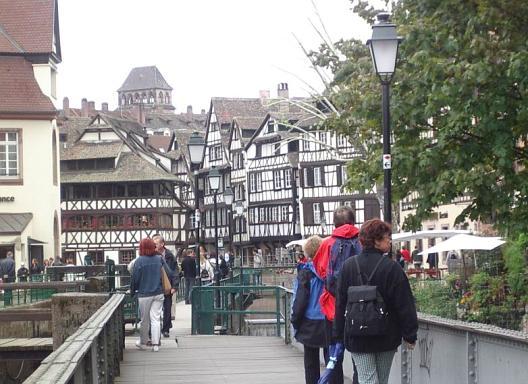 Im Gerberviertel von Strasbourg