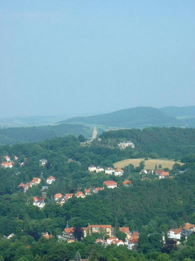 Th&uuml;ringer Wald mit Burschenschaftsdenkmal