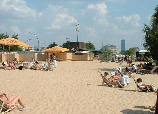 Der Oststrand in Berlin