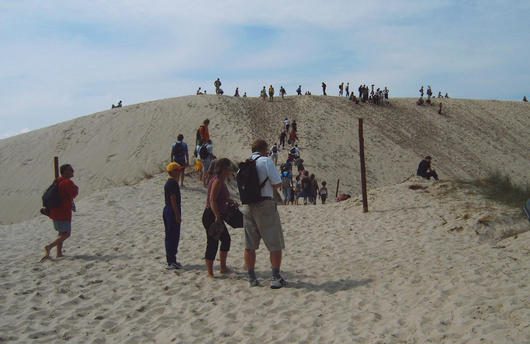 Wanderd&uuml;ne von Leba