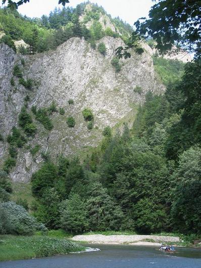 Gebirgsdurchbruch der Dunajec
