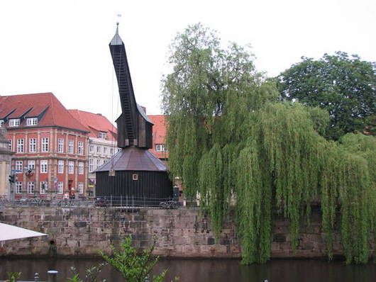 Der alte Kran am Stint