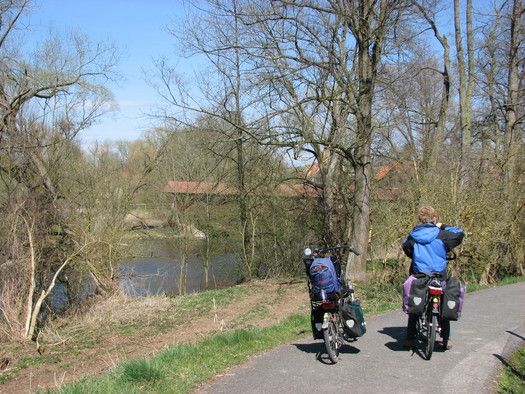 Überdachte Pegnitzbrücke