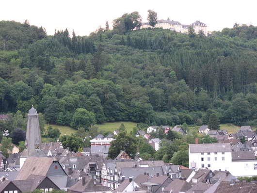 Bad Laasphe mit Schloss Wittgenstein