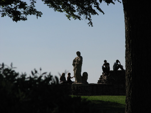 Auf der Schlossruine Arnsberg