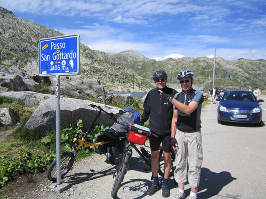 Gipfelfoto St. Gotthard