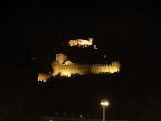 Castelli di Montebello und Sasso Corbaro in Bellinzona