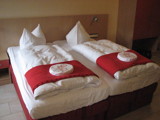 Betten im Radhotel Alte(r) Speiche(r)