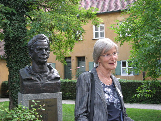 Jakob Fugger mit Fuggereif&uuml;hrerin