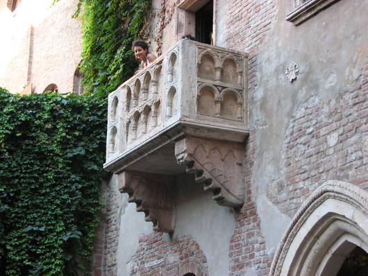 Julia Capuletis Balkon
