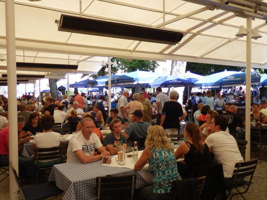 Biergarten Kloster Weltenburg