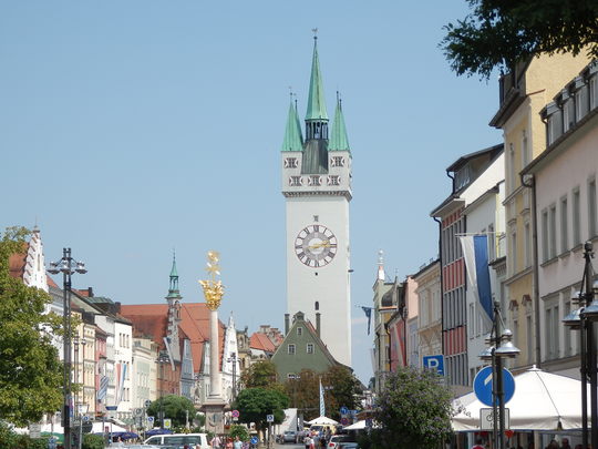 Fu&szlig;g&auml;ngerzone Straubing