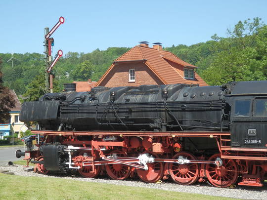 Dampflok in Altenbeken