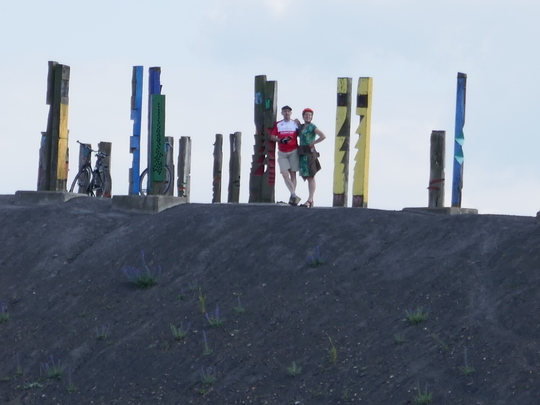 Halde Haniel mit Totems