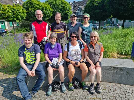 Gruppenfoto im Johannenhof