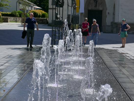 Geseke: Brunnen auf dem Marktplatz