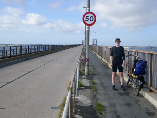 Stefanie auf der Storstr&oslash;msbroen