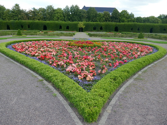 Herz im Schlossgarten