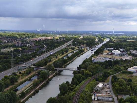 Ausblick Gasometer-Dach Ausblick Gasometer-Dach