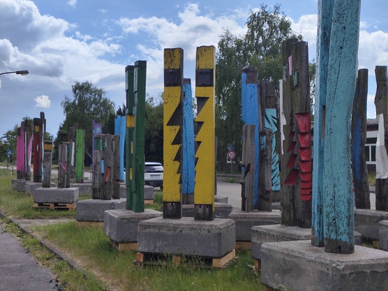 Stelen der Halde Haniel Stelen der Halde Haniel