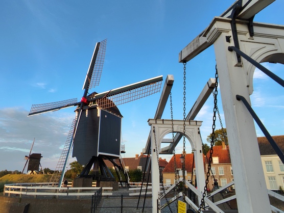 Heusden, Molen I, II und Klappbr&uuml;cke