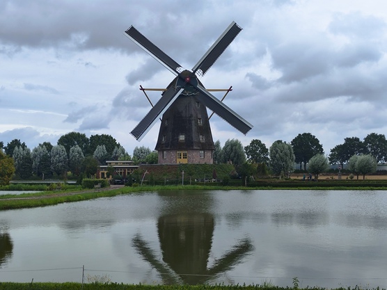 Windm&uuml;hle in Betrieb