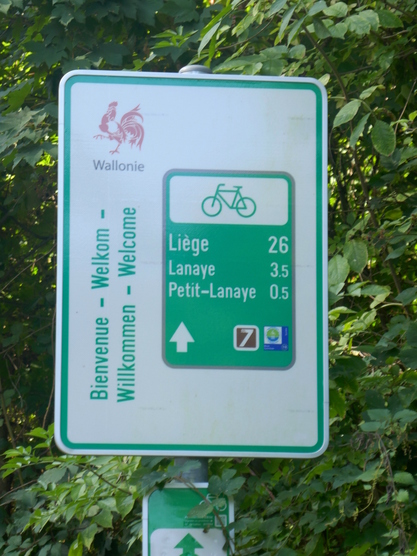 Grenze nach Belgien