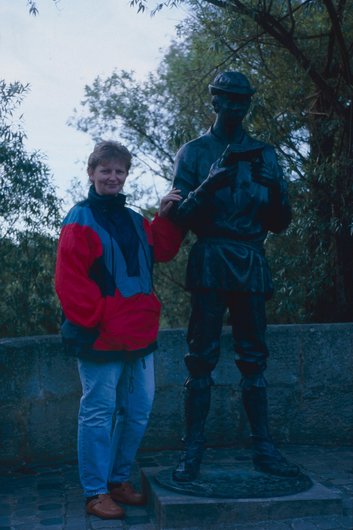 Susanne mit Bartenwetzer