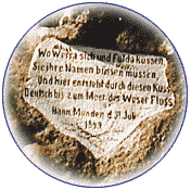 Weserstein in Hann. M&uuml;nden