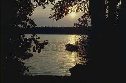 Sonnenuntergang am R&auml;tzsee