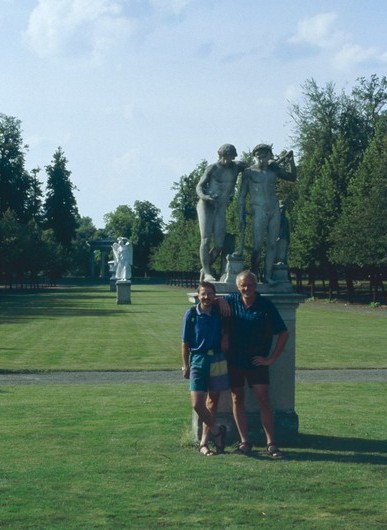 Norbert und Claus (unten)