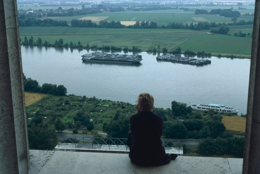Blick von der Walhalla auf die Donau